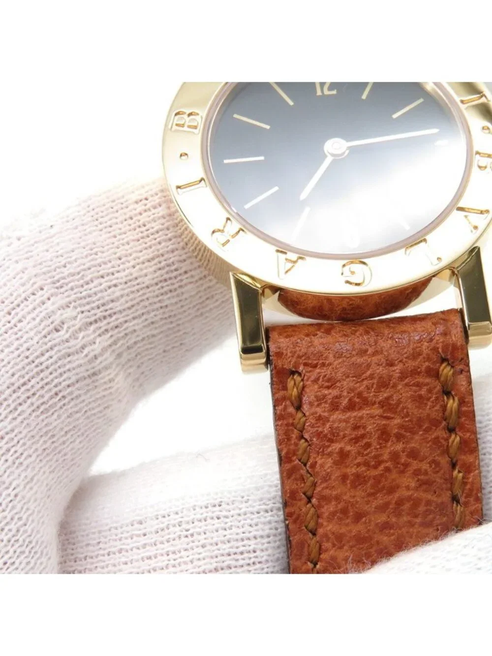 Bvlgari Watch Black Dial Quartz